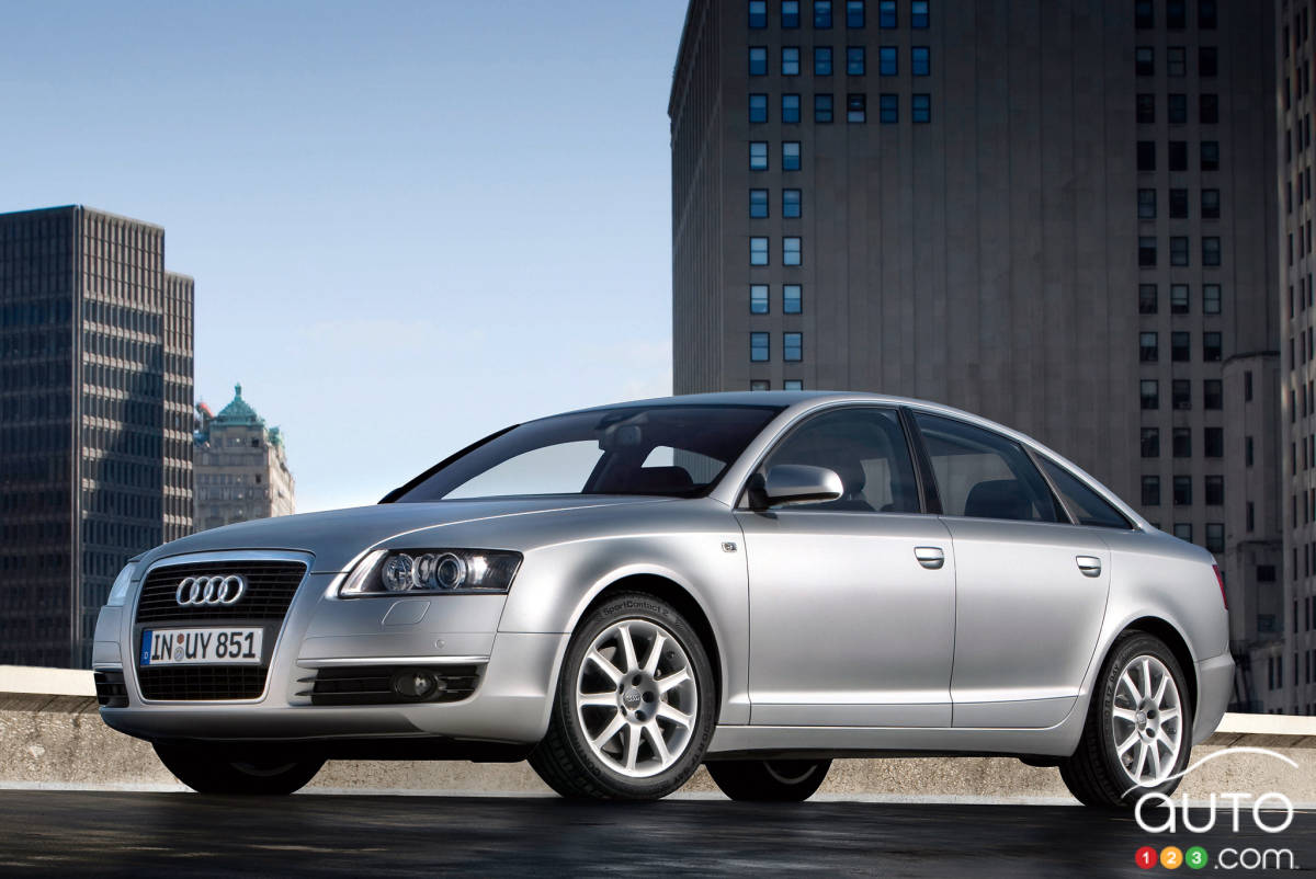 Audi A6 2005, trois quarts avant